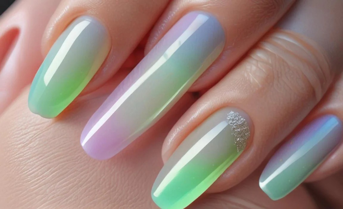 Techniques to Achieve Aurora Nails