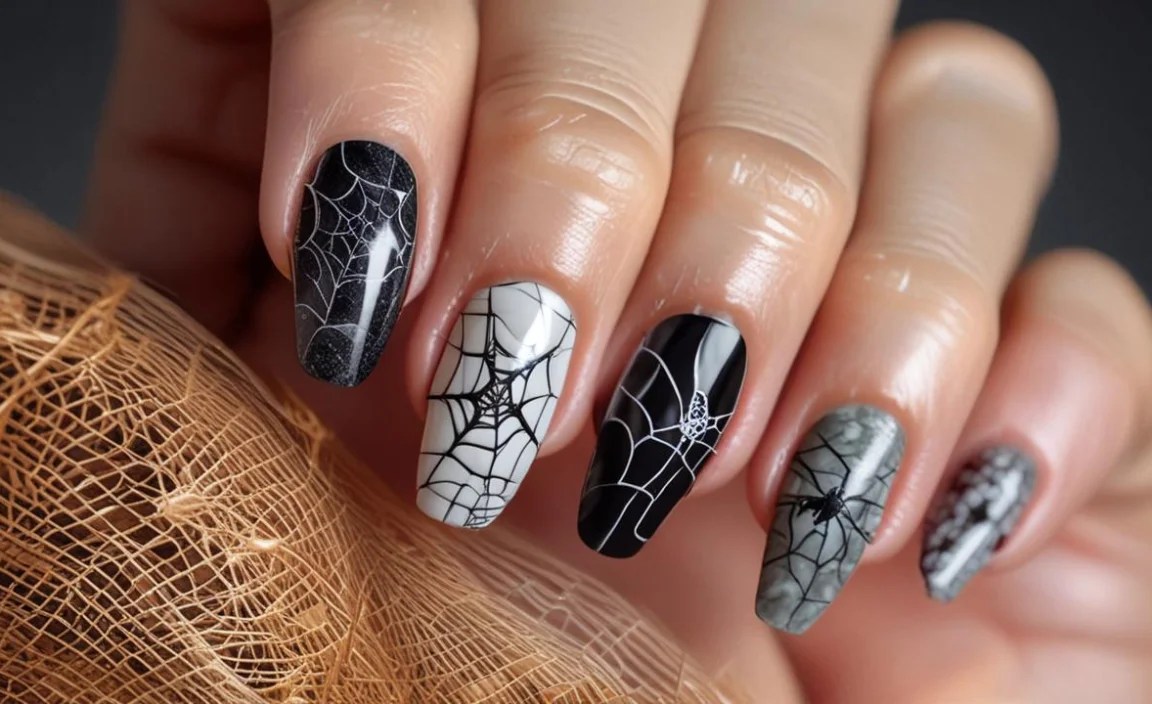 Halloween Spooky Nail Designs With Spider Webs: Best Guide 5 Troubleshooting Your Spider Web Manicure