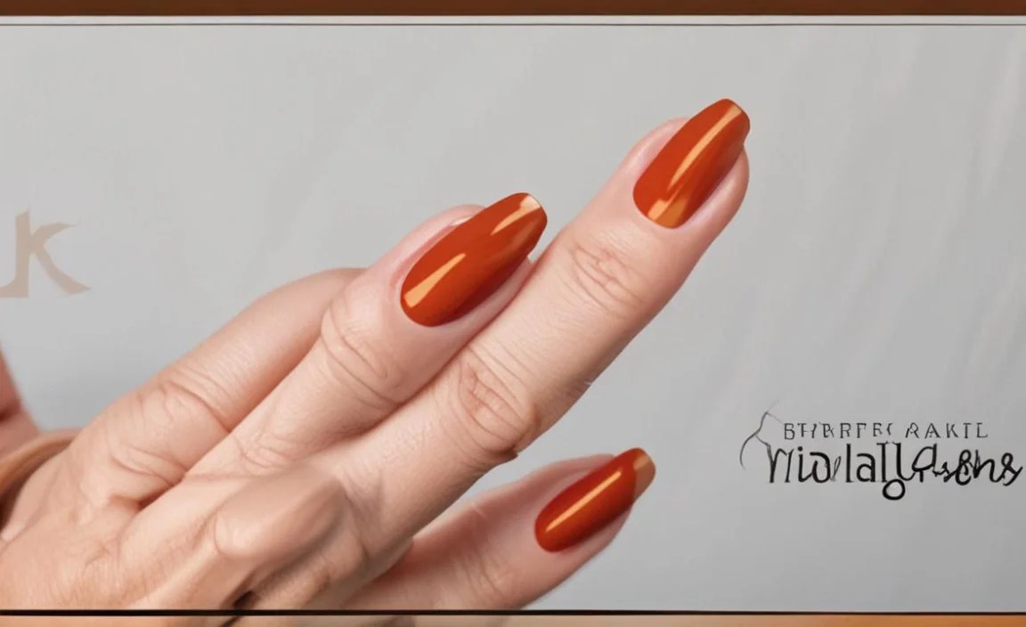Why Burnt Orange for Fall Nails?