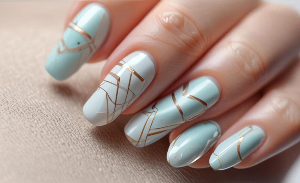 Geometric Nail Art: Genius Modern Look 7 Advanced Geometric Techniques (For the Adventurous!)