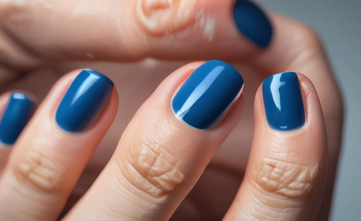 Blue Nail Designs To Elevate Your Style 7 Blue Nail Designs with Unique Patterns