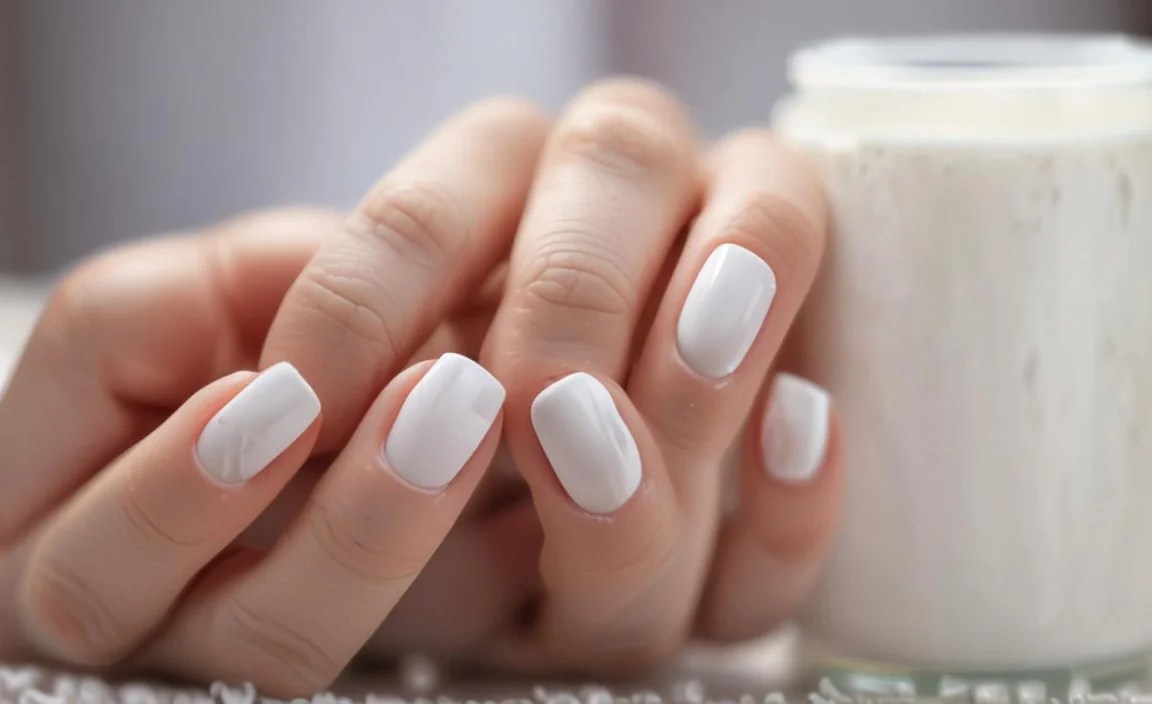 Elegant Bridal Milky White Nails For Your Dream Wedding 3 Bridal Milky White Nails