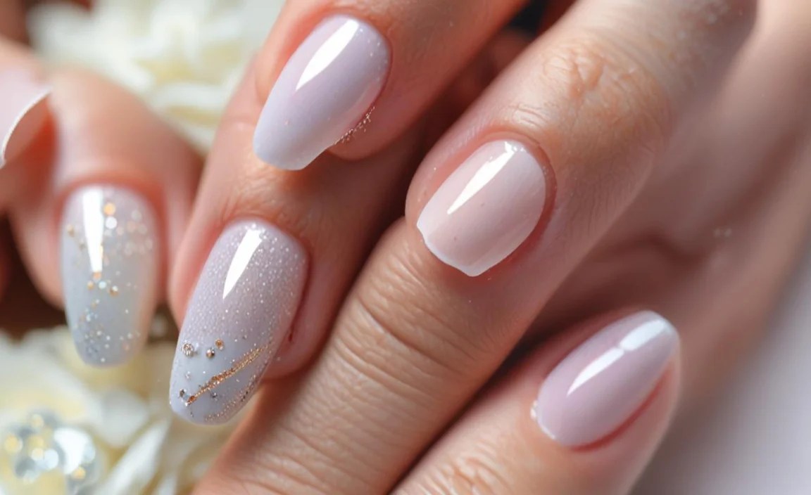 Stunning Bridal Nail Designs To Elevate Your Wedding Look 3 Bridal Nail Designs