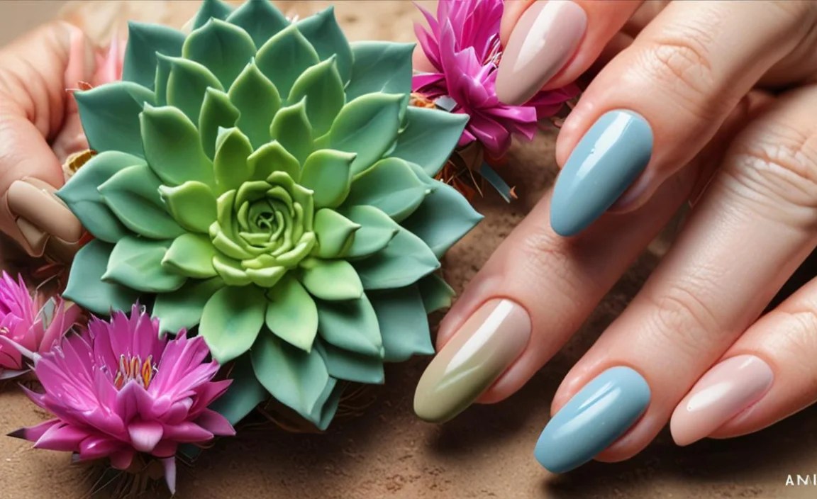 Cactus Succulent Nails: Essential Stunning Designs 6 Caring for Your Cactus Succulent Nails