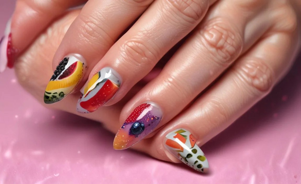 Stiletto Fruit Nails: Your Stunning Must-Have 5 Caring for Your Stiletto Fruit Nails