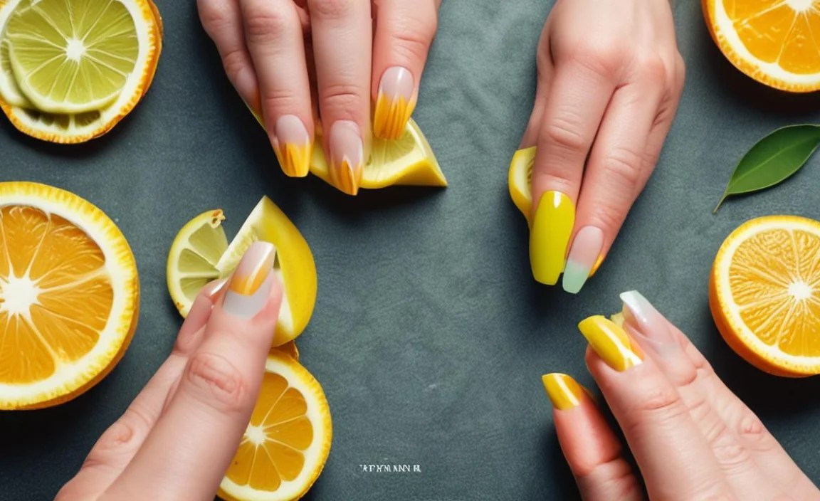 Citrus Slice Nail Variations to Try