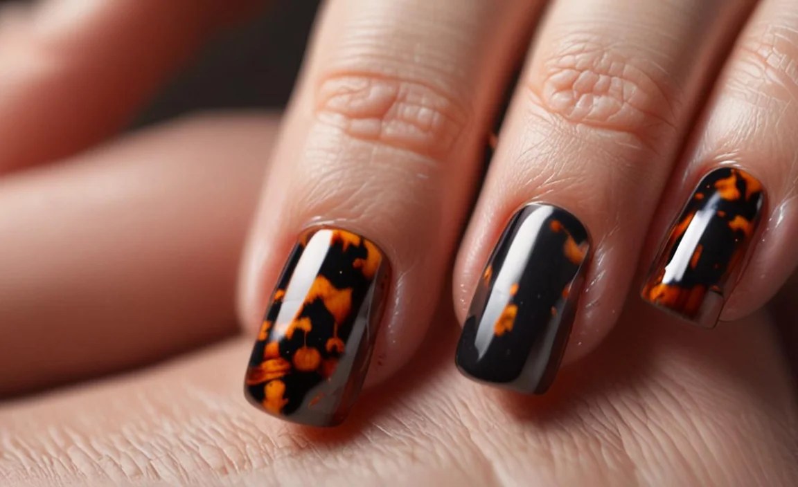 Square Tortoiseshell Nails: Essential Style 3 Getting Started: What You’ll Need