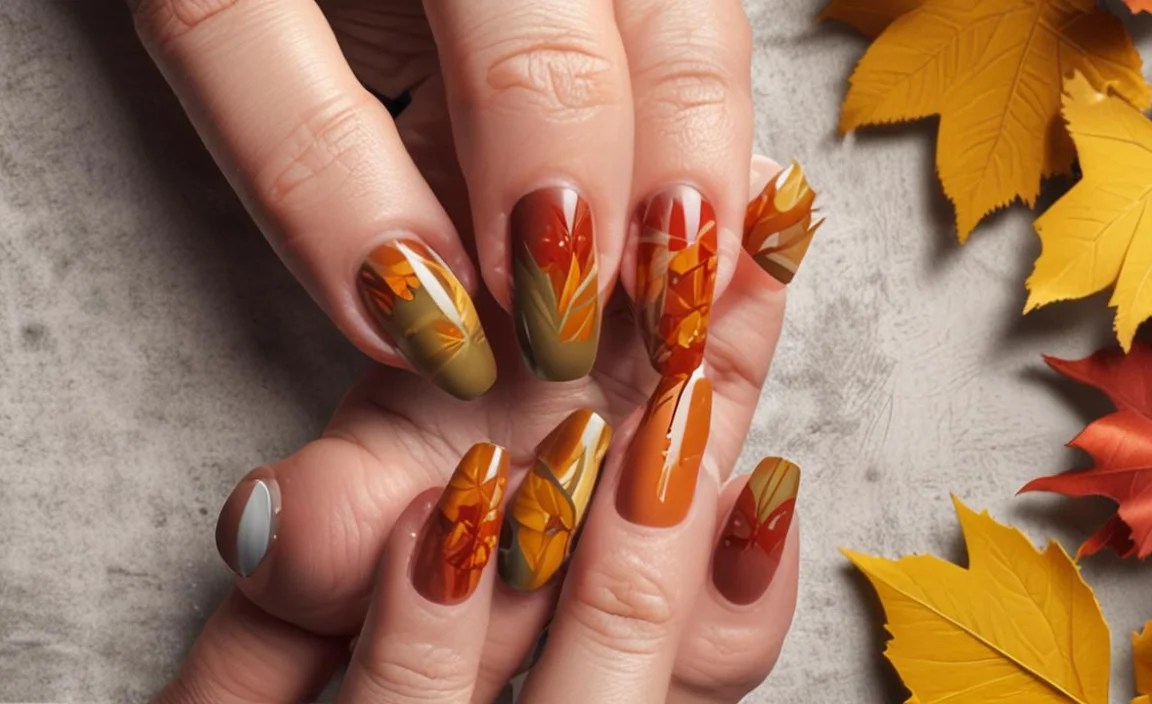 Autumn-Inspired Nail Design With Leaves: Essential Guide 2 Getting Started: Your Autumn Leaf Nail Kit