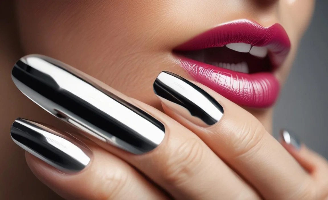 How to Maintain Your Chrome Mirror Nails