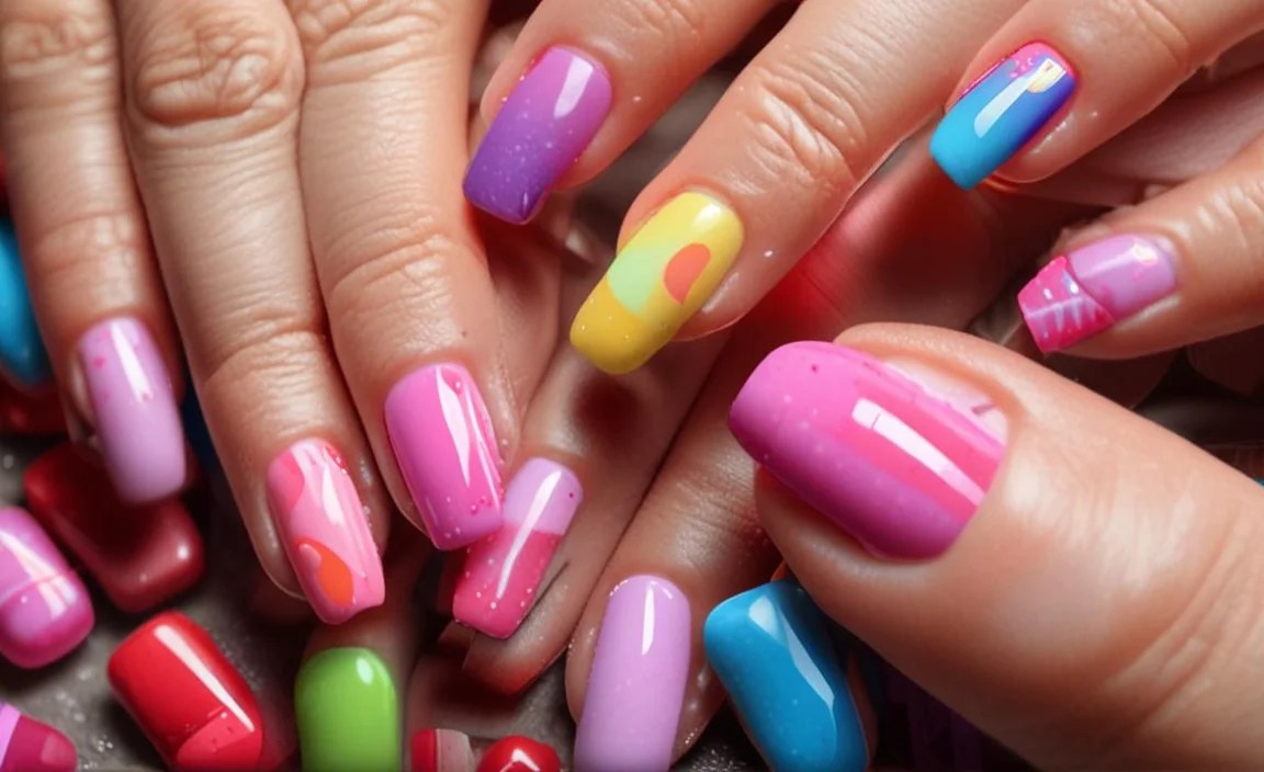 Candy-Inspired Nail Design: Effortless Sweetness 3 Level Up Your Base: Prep Your Nails for Sweetness