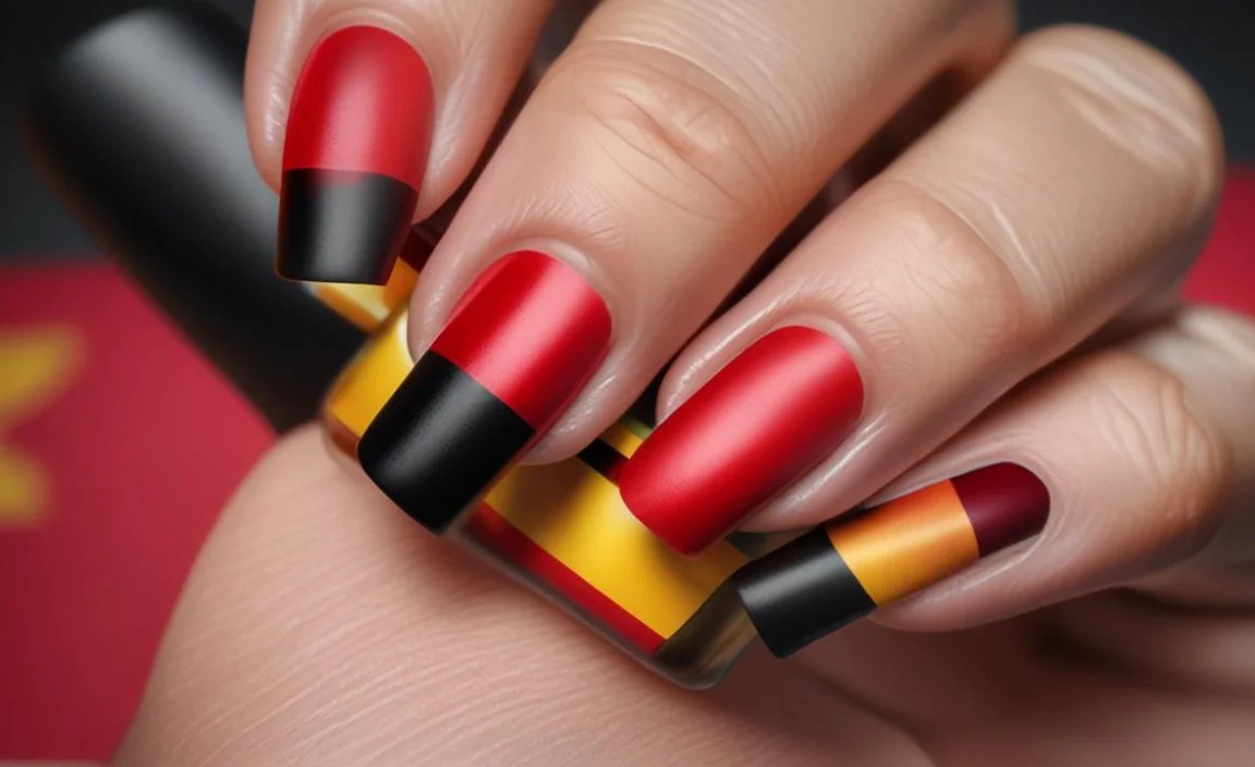 Maintaining Your Germany Flag Nails: Tips for Longevity