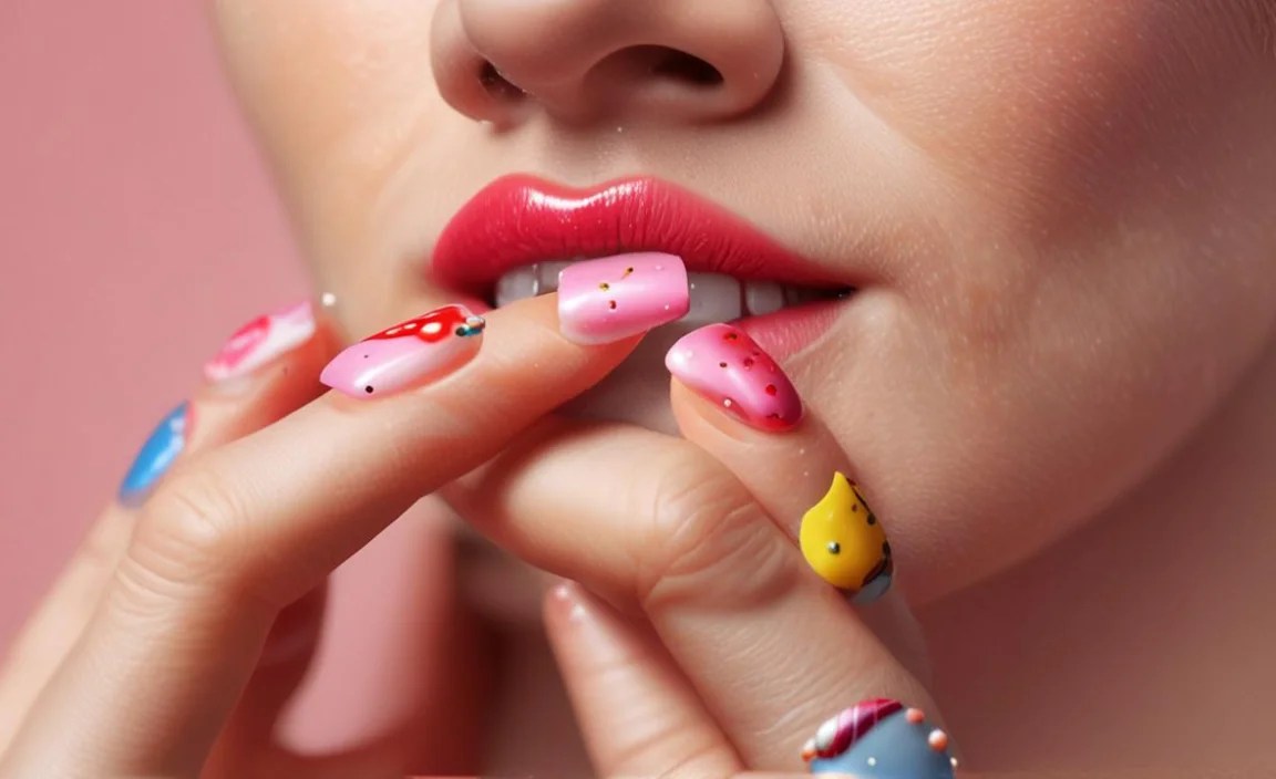 Candy-Inspired Nail Design: Effortless Sweetness 7 Maintaining Your Sweet Manicure