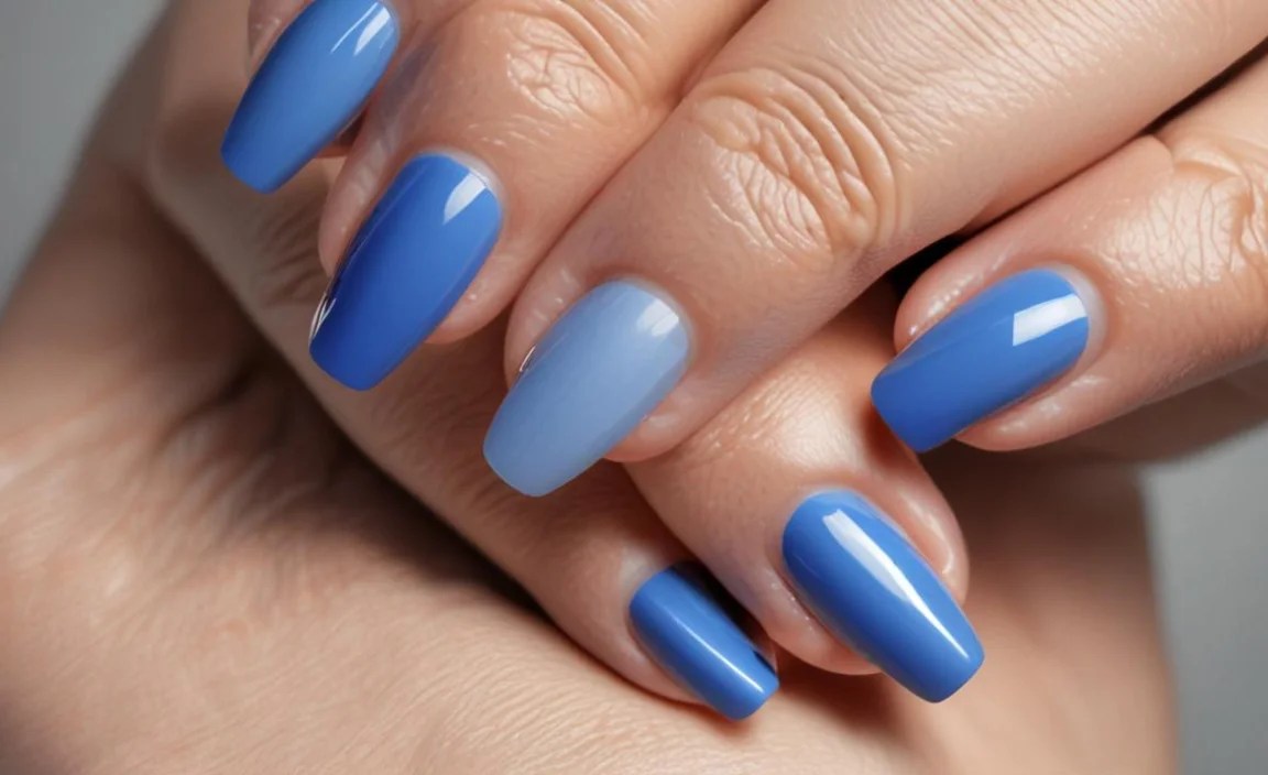 Blue Nail Designs To Elevate Your Style 4 Simple Blue Nail Designs for Beginners