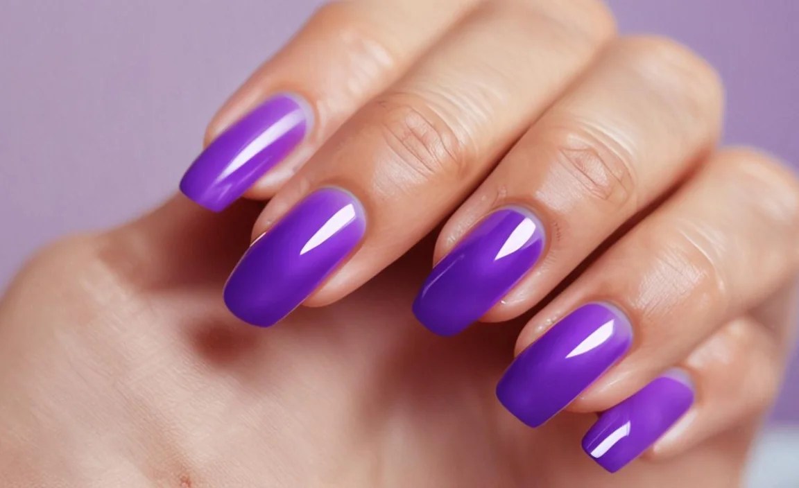 Step-by-Step: Creating Your Purple Ombre Nails