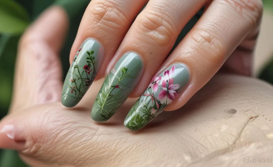 Step-by-Step Guide to Creating Basic Botanical Nail Designs