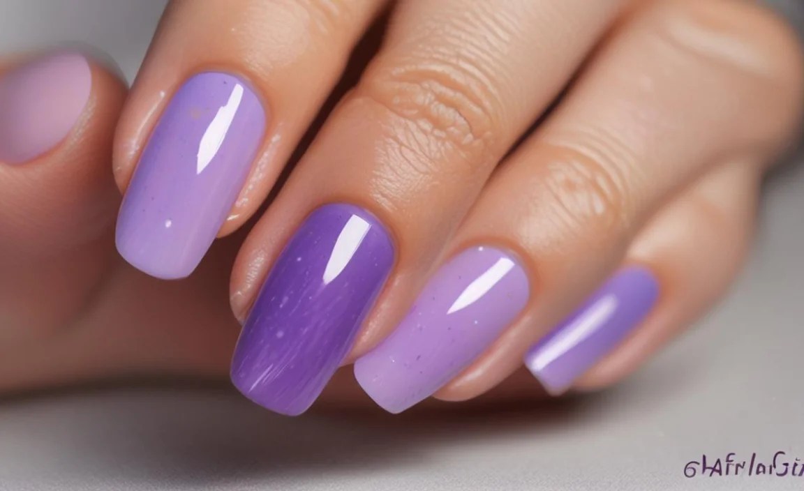 Step-by-Step Guide to Lavender Ombre Nails