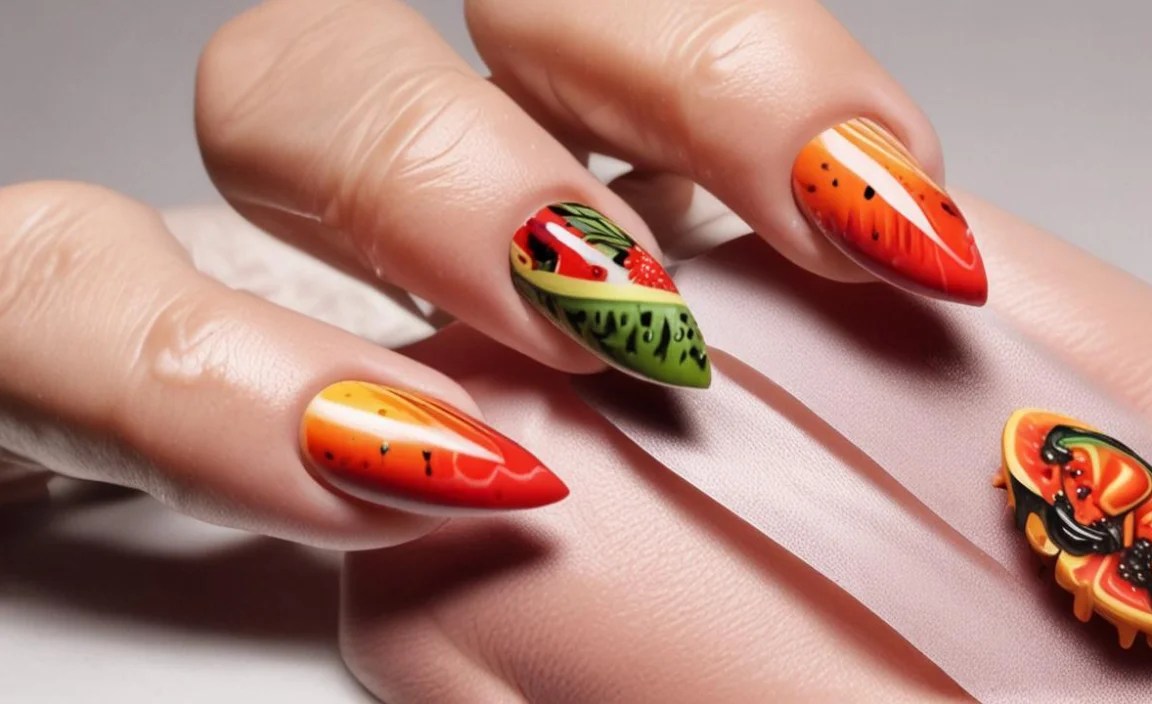 Stiletto Fruit Nails: Your Stunning Must-Have 4 Stiletto Fruit Nails: Pros and Cons