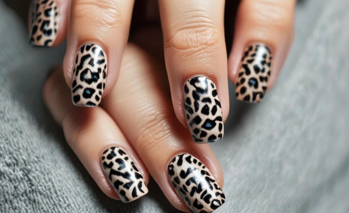 The Classic Leopard Nail: Step-by-Step for Beginners
