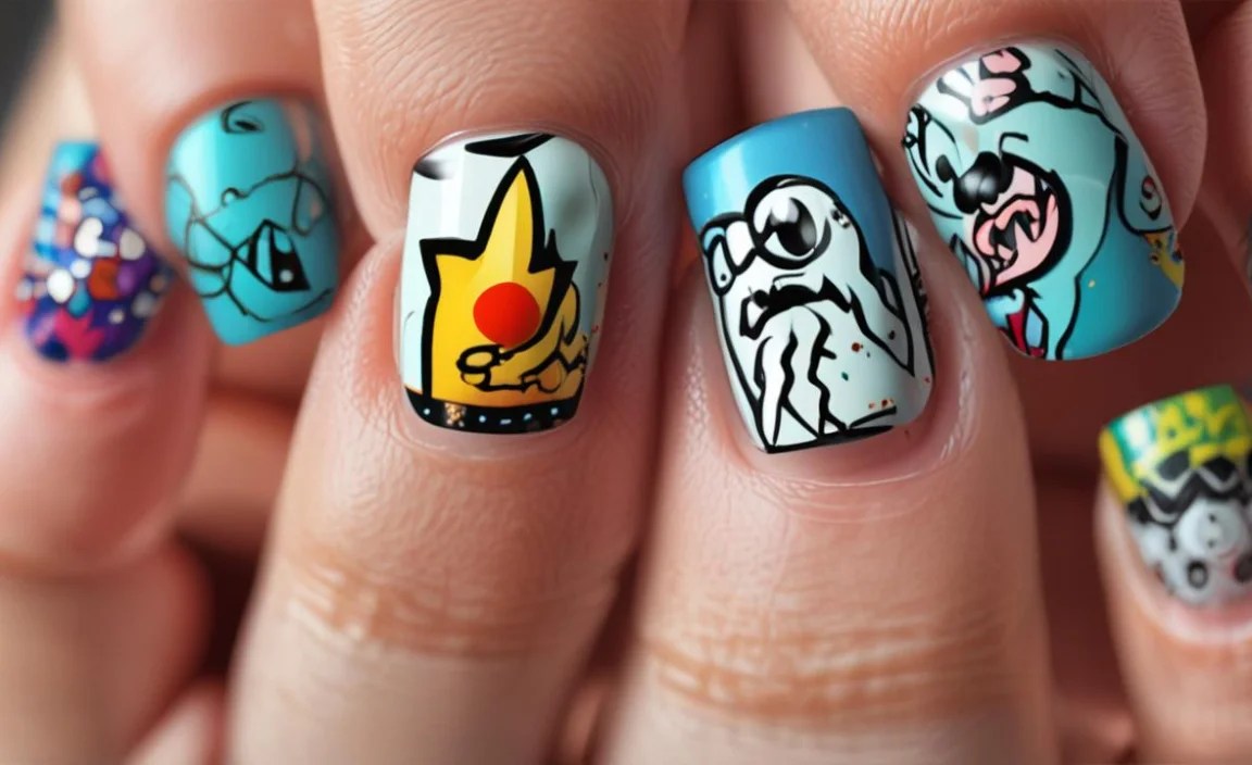 Tips for Long-Lasting Comic Nails