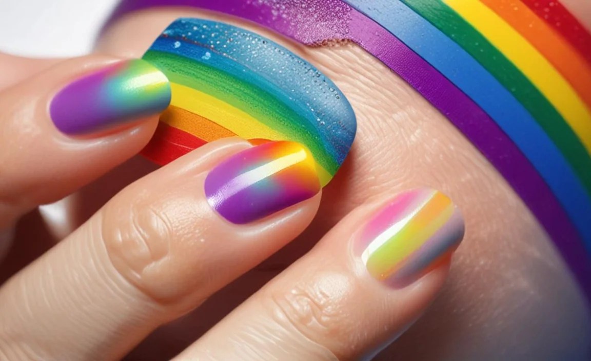 Tips for Long-Lasting Rainbow Nails