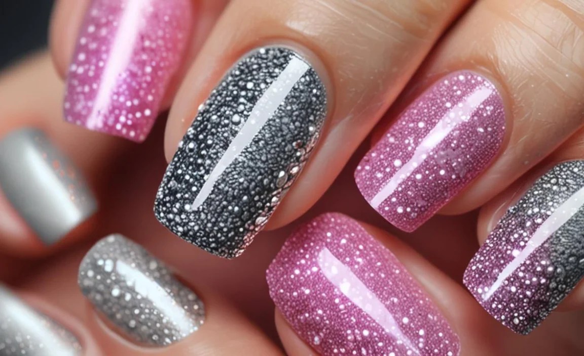 Tips for Making Glitter Last on Long Nails