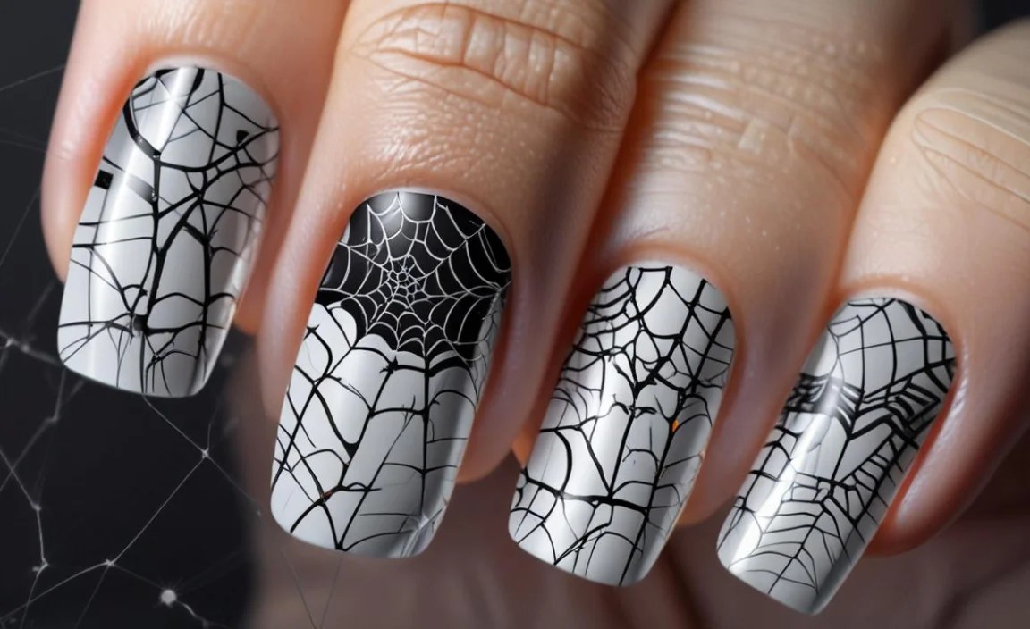 Spider Web Nail Designs: Stunning & Essential 6 Tips for Perfect Spider Web Nails