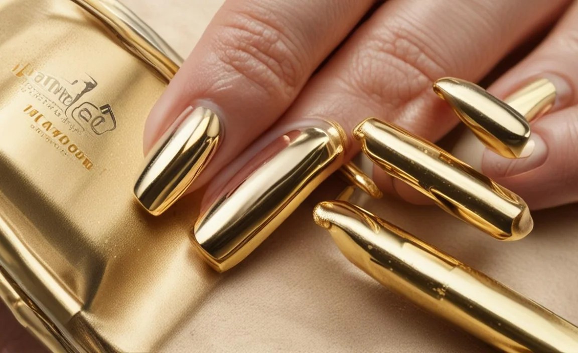 Luxury Chrome Gold Nails: Effortless Glamour 6 Troubleshooting Common Chrome Nail Issues