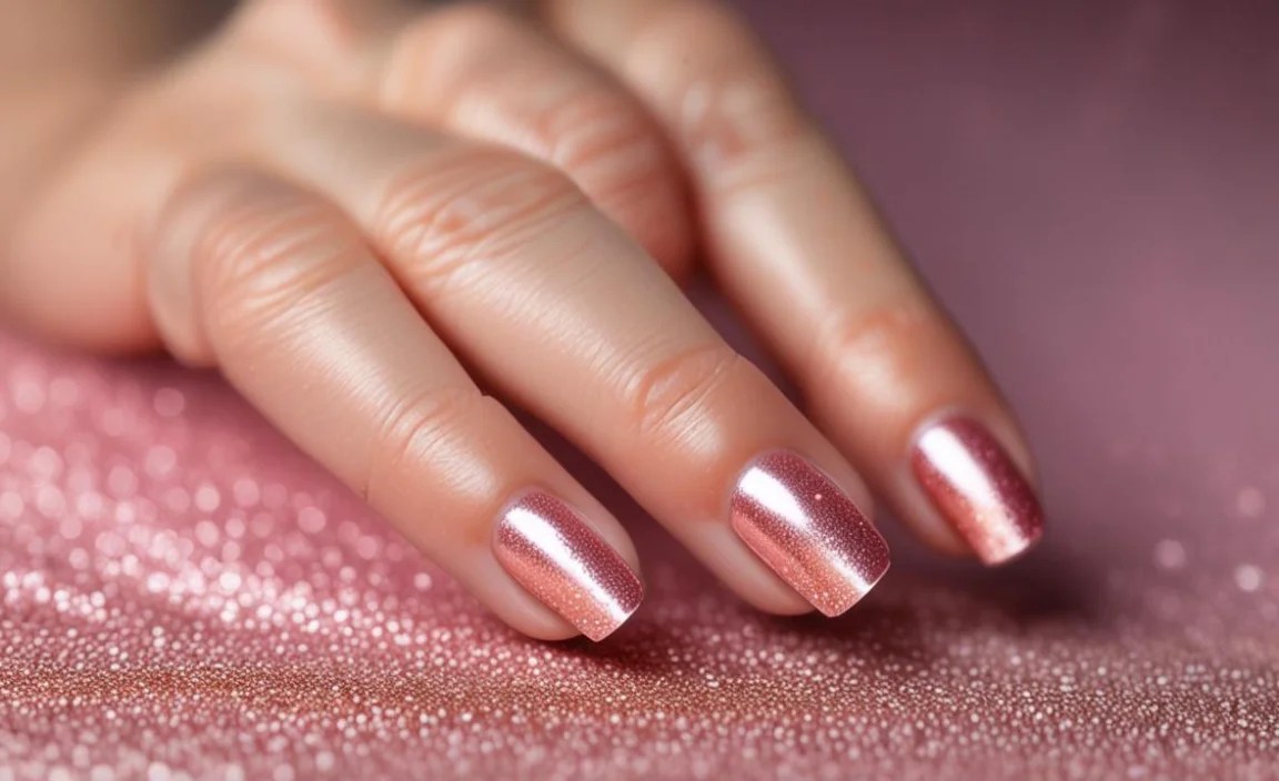 Rose Gold Glitter Nails: Stunning Essential 6 Troubleshooting Common Issues