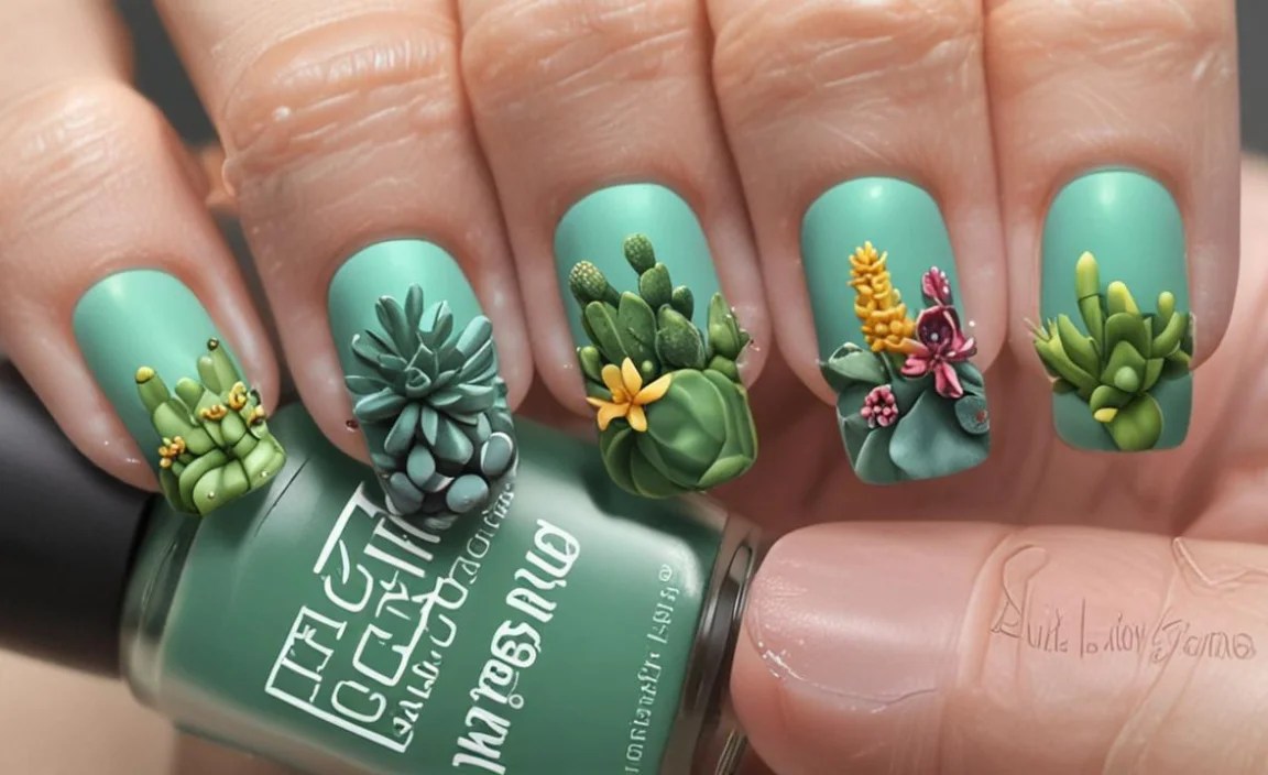 Cactus Succulent Nails: Essential Stunning Designs 7 Troubleshooting Common Nail Art Issues