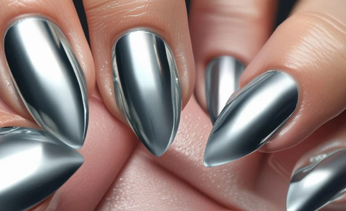 Troubleshooting Common Stiletto Chrome Accent Nail Issues