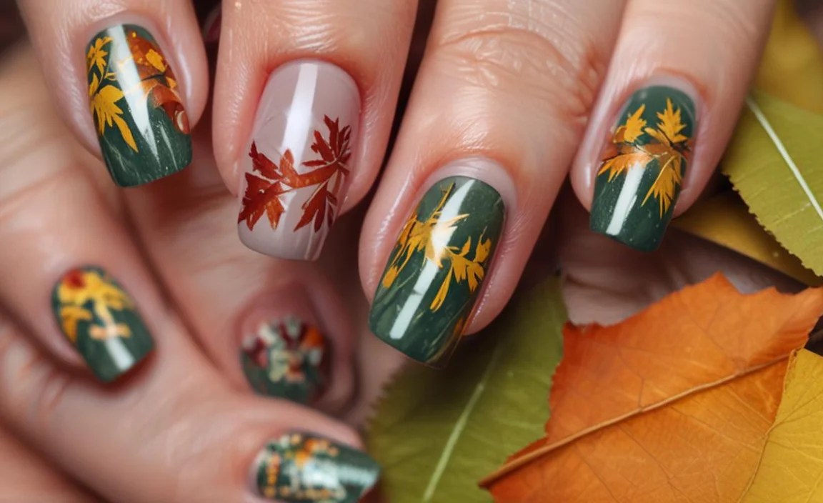 Autumn-Inspired Nail Design With Leaves: Essential Guide 1 Why Leaf Designs for Fall?