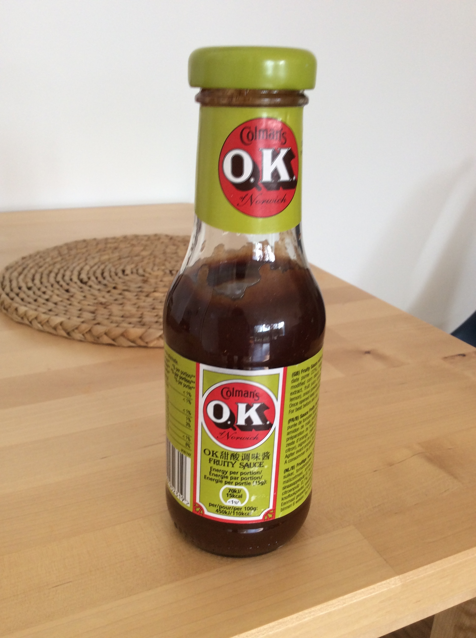 Favourite Table Condiment OK fruity sauce Padded Cell Naim Audio