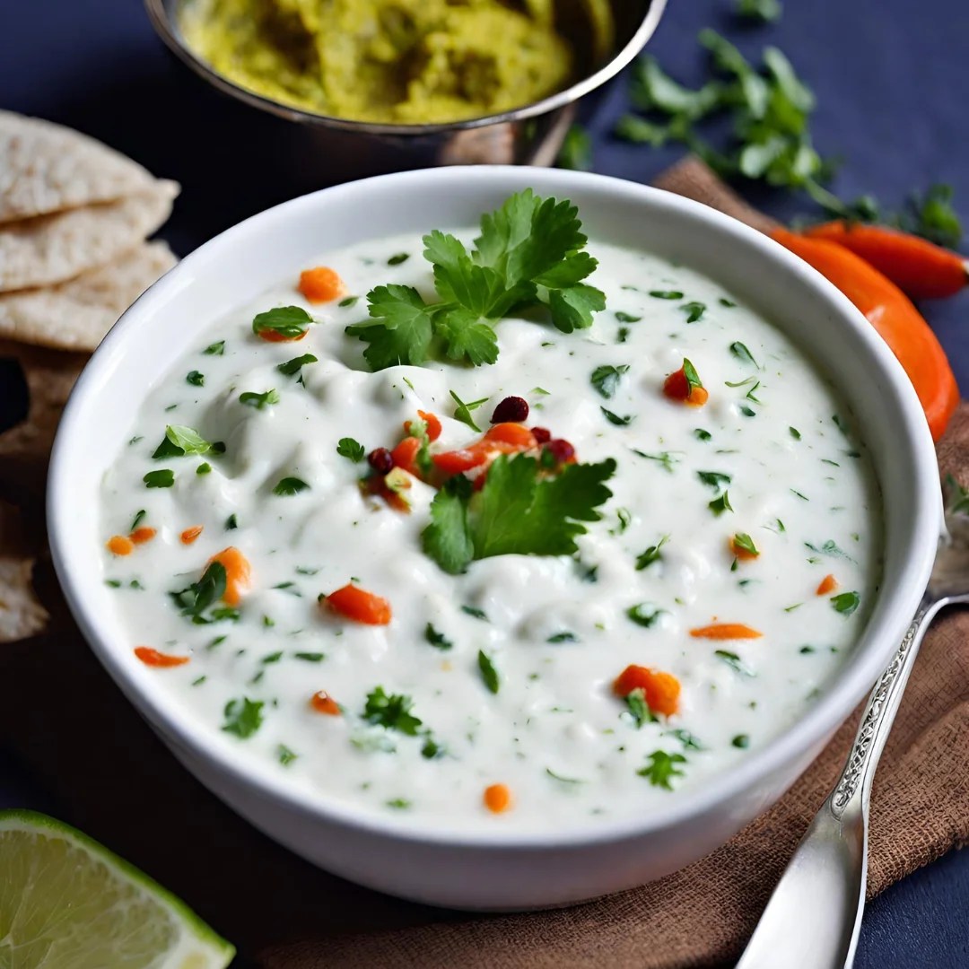 Vegetable Raita Naina's Indian Kitchen Bar & Grill