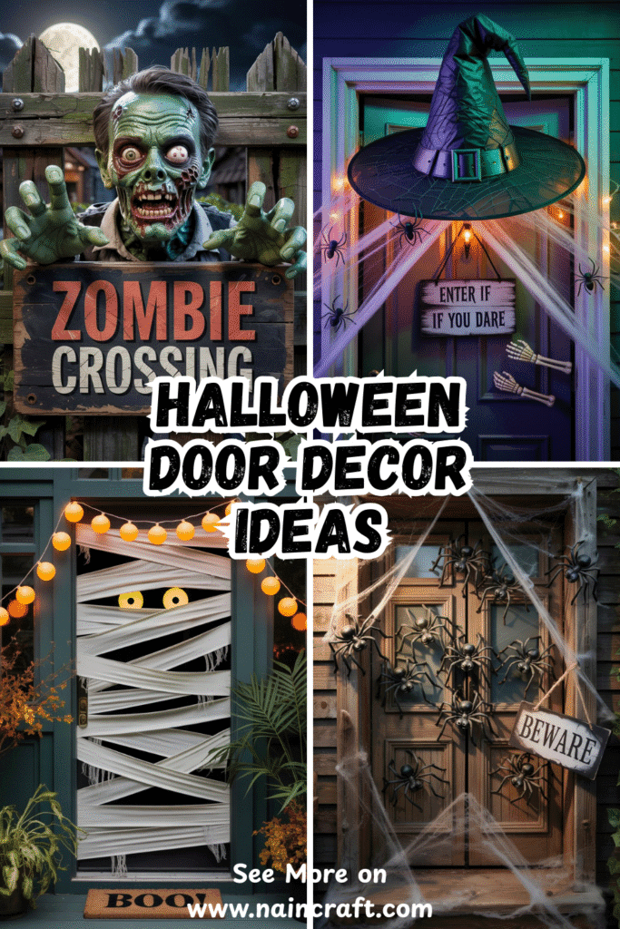 20 Best Halloween Door Decorations Ideas To Make Your Entryway Spooky