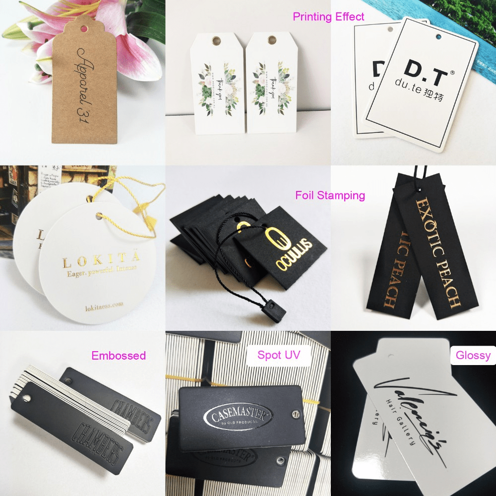 Cetak Hang Tag (Paper Tags) Cetak Packaging Surabaya, Box Kemasan