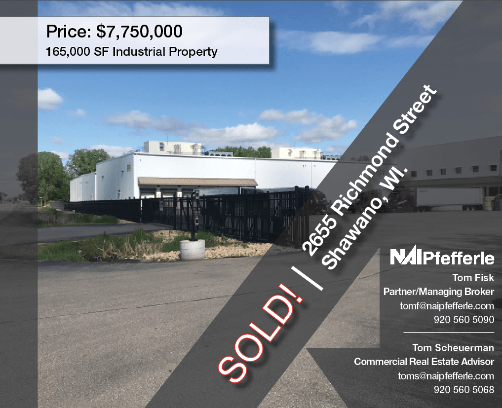 Congratulations to Tom Scheuerman and Tom Fisk on this industrial