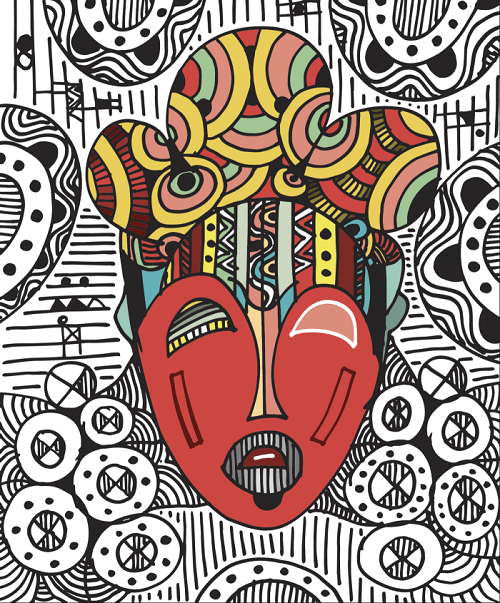 Masked A historic NFT collection of African art, poetry and culture