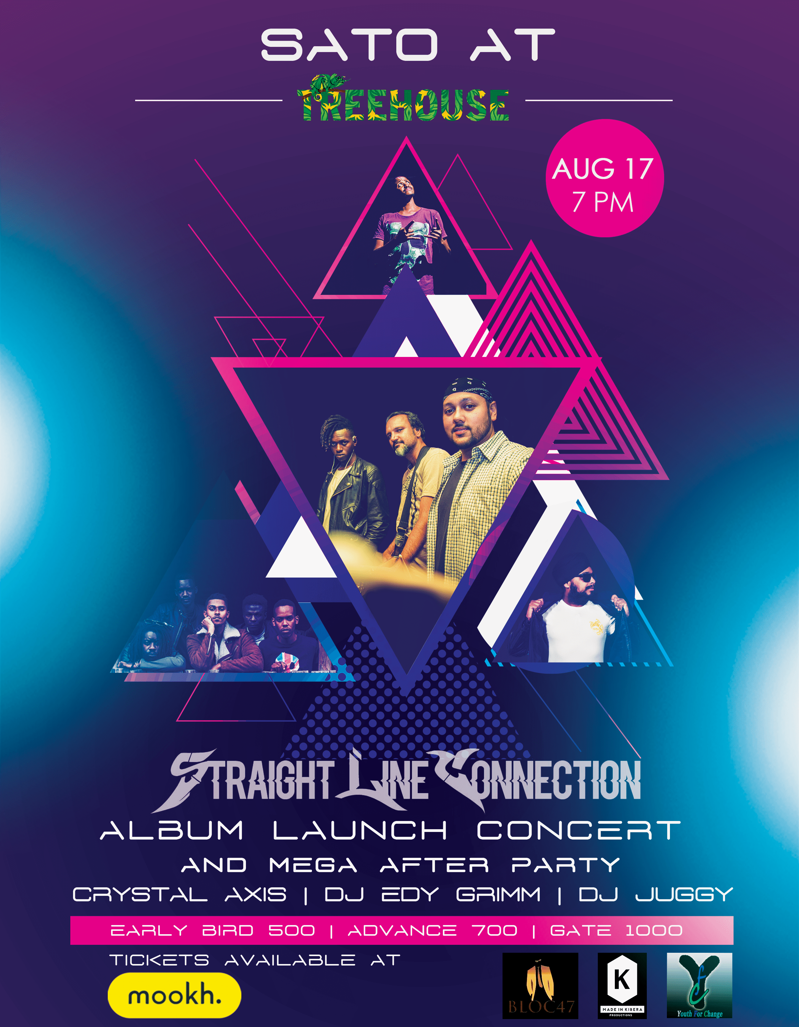 Album Launch Concert and After Party, Aug. 17 2019 Treehouse Museum