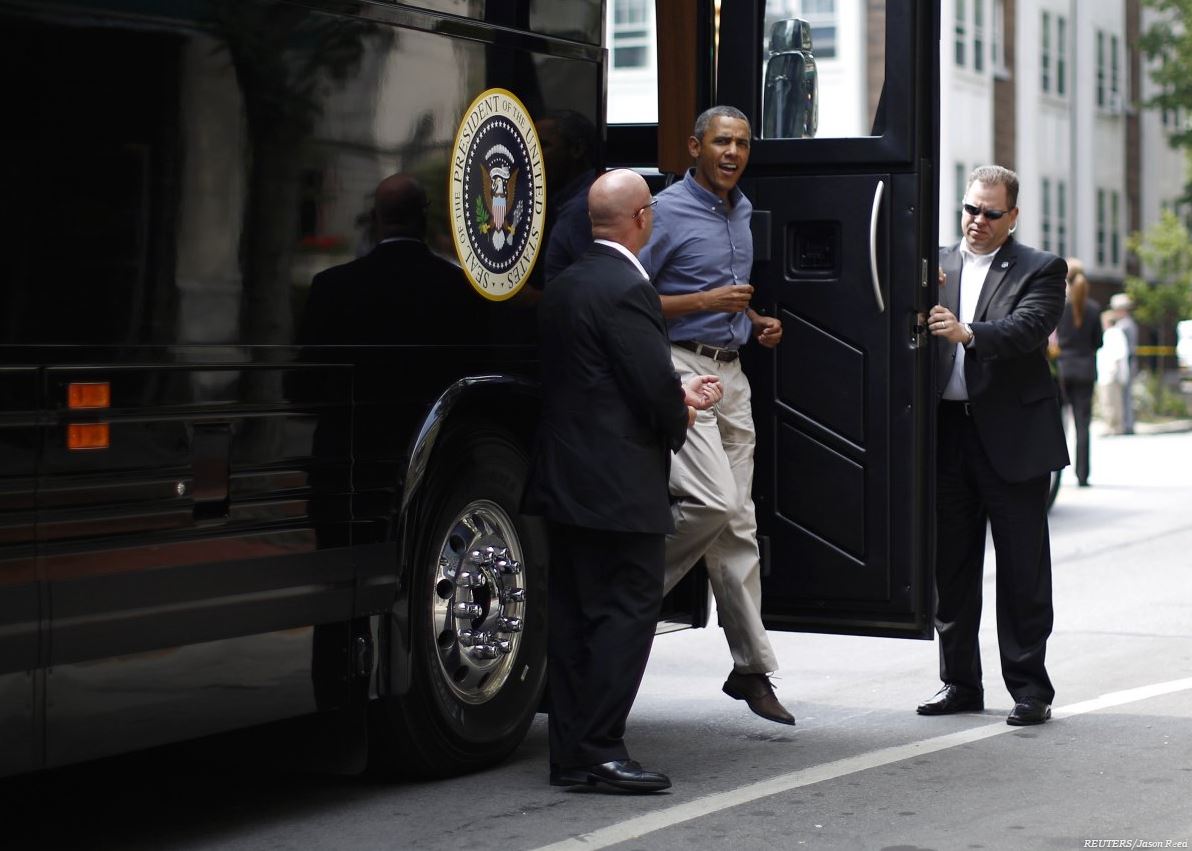 Inside Ground Force One US President’s 1.1 Million Armored Bus