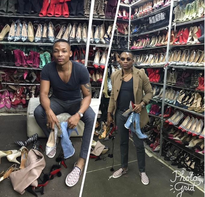 Singer Otile Brown Ventures into Ladies' Shoes Business, Sets Up Shop