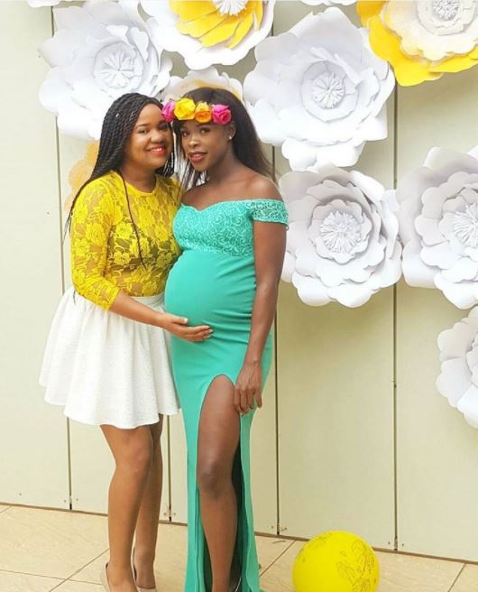 Here's a Look at Actress "Awinja's" Beautiful YellowThemed Baby Shower