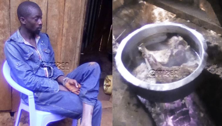 Only in Kenya Man Cooks Dog for “Eating his Chicken”