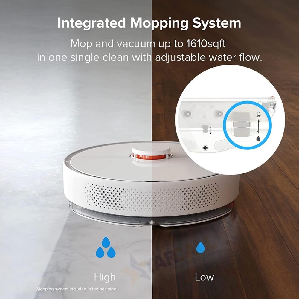 Roborock S6 Pure Robot Vacuum and Mop » Najem Starcall