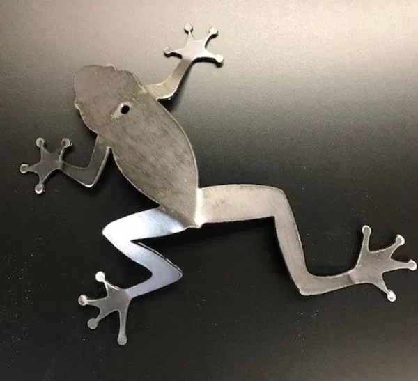 Large Metal Tree Frog Naked Foam
