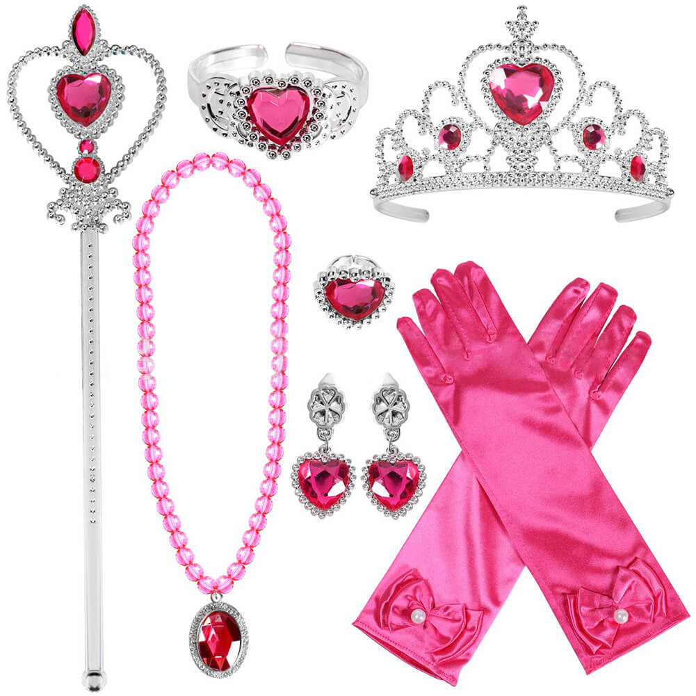 Princess Dress Up Accessories Halloween Cosplay 7PCS Set NalaGila