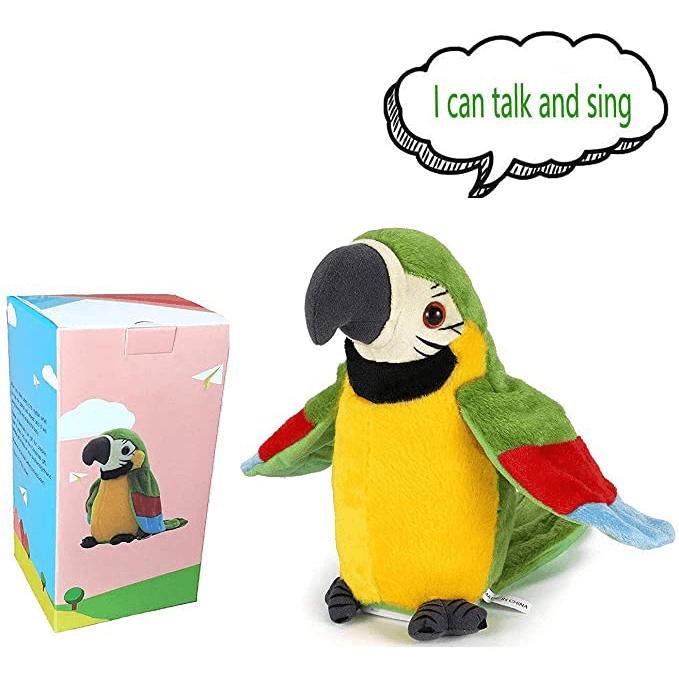 Newest Talking Parrot Repeats What You Say With Cute Voice