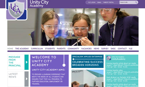 30 Impressive Website Designs from Educational Institutions Naldz