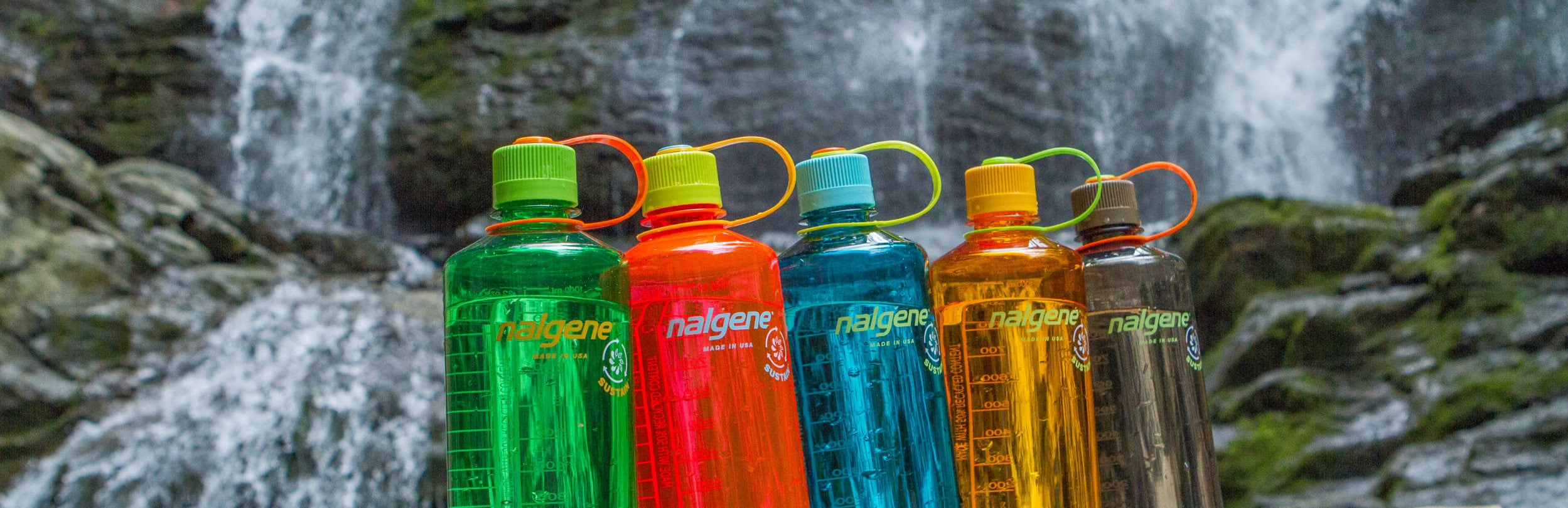 Narrow Mouth Water Bottles Made in the USA & BPA Free Nalgene