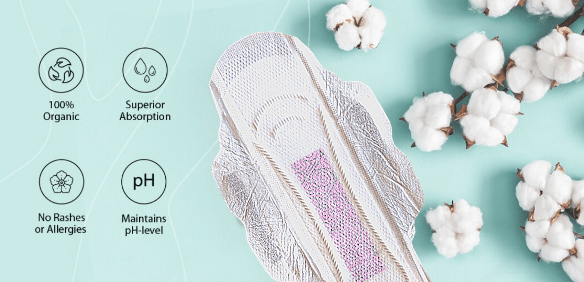 Femi anion or Femi 9 Sanitary Napkin(320 mm 10 Pads) Pack of 1 Nallicart