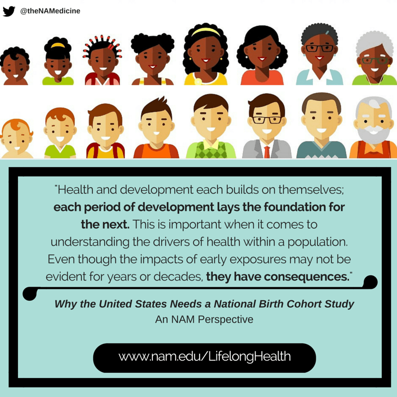 Lifelong Impact Why the United States Needs a National Birth Cohort